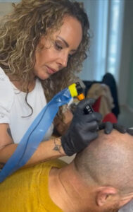 geschiedenis haartattoo hair tattoo mhp behandeling